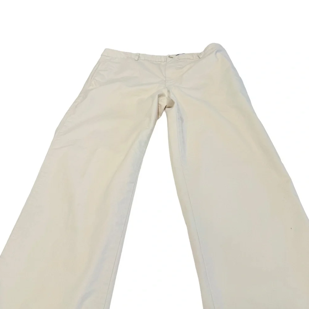 Ralph Lauren Youth Boys 2 PCS Khaki Chino Pants & Blue Button Down Shirt Sz 20